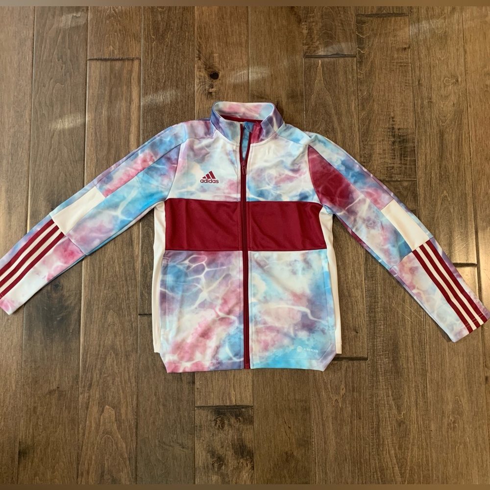 Adidas Boys Tiro Tie-Dye Track Jacket • Size Medium 10/12 new nwt